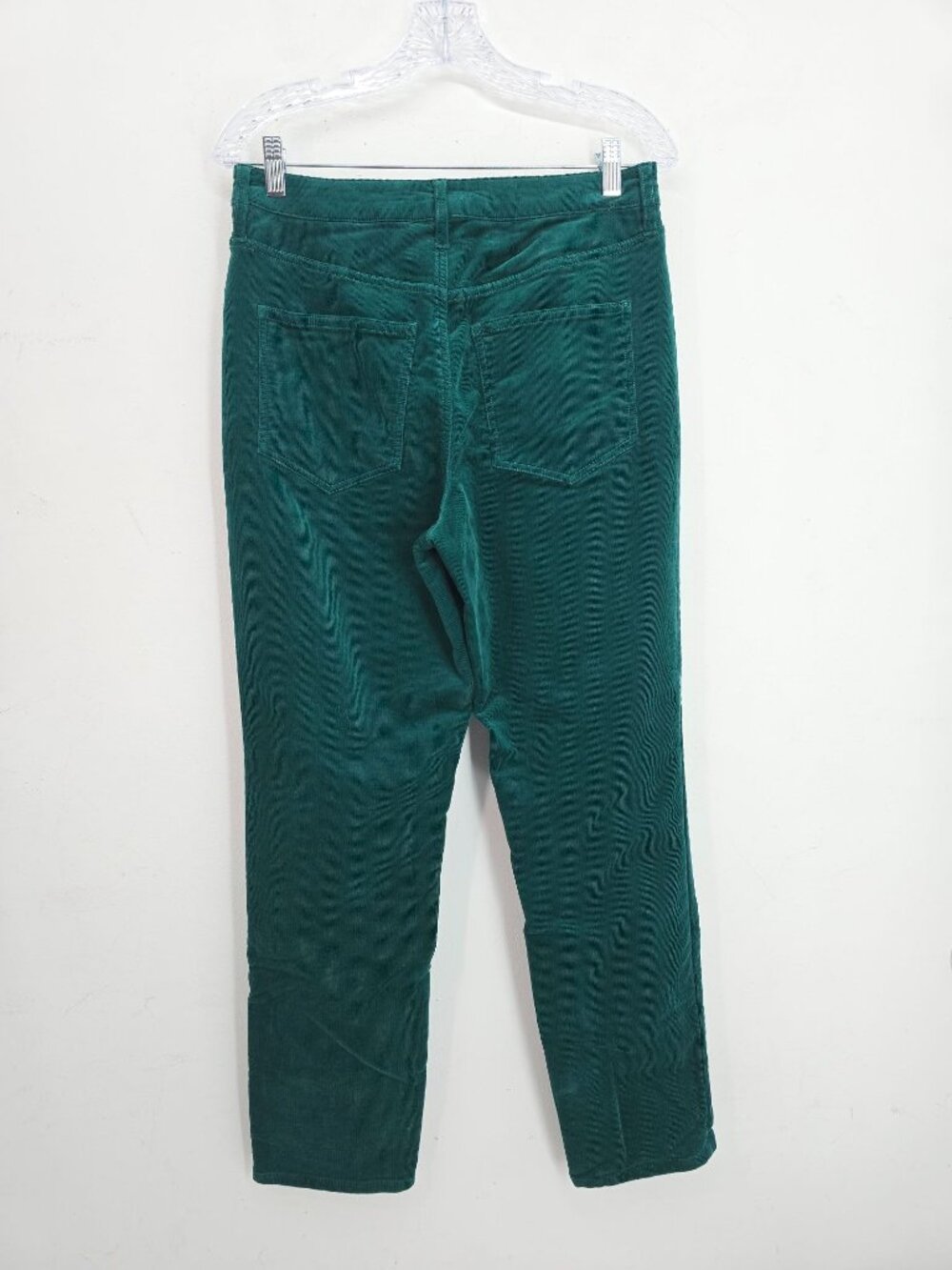 BODEN Emerald Green Corduroy Straight Leg Pants 8R - Picture 4 of 6